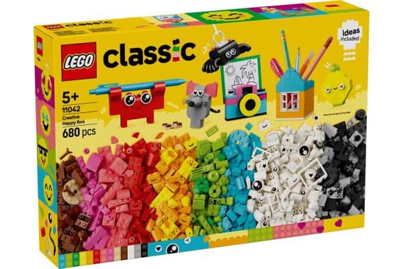 Конструктор LEGO Classic Счастливый творческий набор 680 деталей (11042)