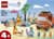 Конструктор LEGO Bluey Пляж і сімейна поїздка на автомобілі Блуї 133 деталі (11202)