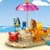 Конструктор LEGO Bluey Пляж і сімейна поїздка на автомобілі Блуї 133 деталі (11202)