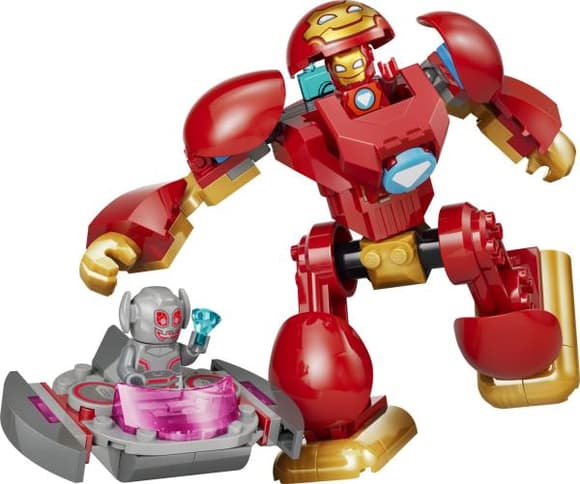 Конструктор LEGO® Marvel Залізна Людина та її неймовірні друзі Альтрон проти Залізної Людини, 96 деталей (11209)