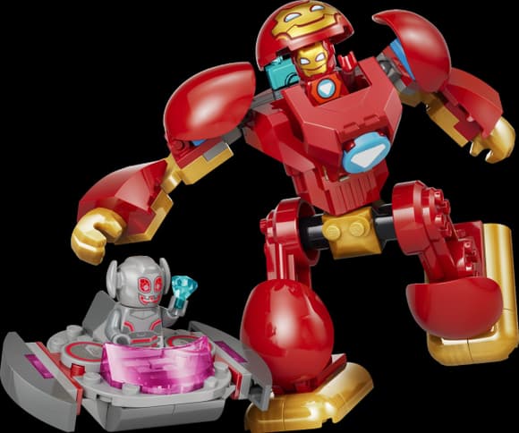 Конструктор LEGO® Marvel Залізна Людина та її неймовірні друзі Альтрон проти Залізної Людини, 96 деталей (11209)