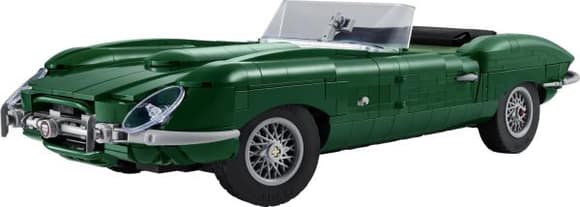 Конструктор LEGO® Icons Jaguar E-Type — Модель класичного спортивного автомобіля (11381)