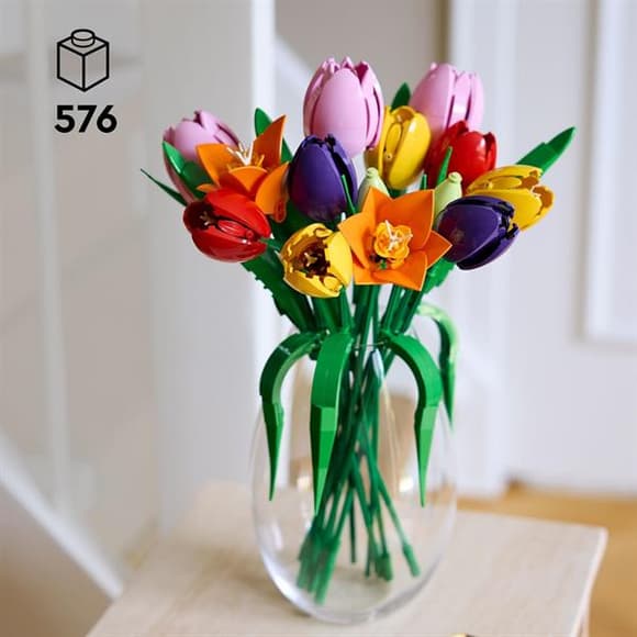 Конструктор LEGO Botanicals Букет тюльпанів 576 Деталей (11501)