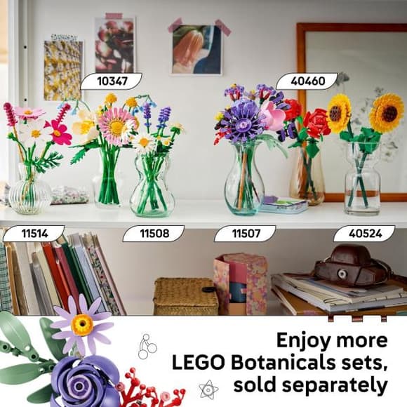 Конструктор LEGO® Botanicals та LEGO® Editions Букет квітів Олівії Родріґо (11507)