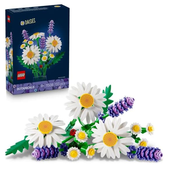 Конструктор LEGO Botanicals Ромашки 133 Деталі (11508)