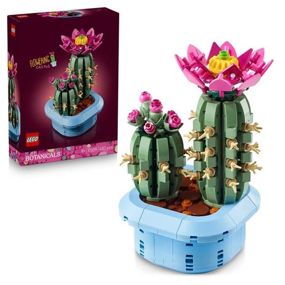 Конструктор LEGO Botanicals Цвітіння кактуса 482 Деталі (11509)