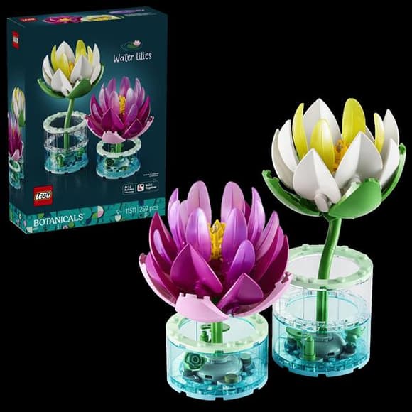 Конструктор LEGO® Botanicals Латаття Квітковий набір для конструювання, 259 деталей (11511)