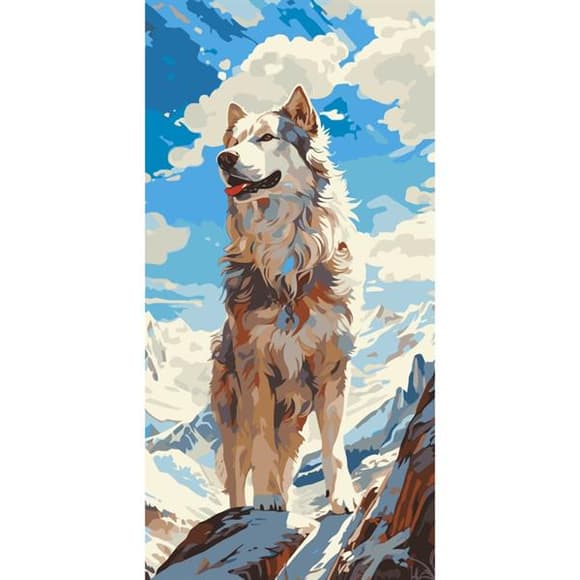 Картина за номерами ArtCraft На вершині 40х80 см (11543-AC)