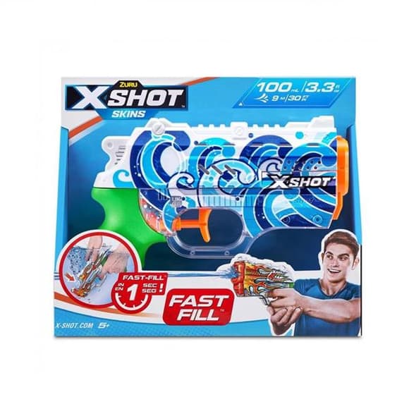 Водный бластер X-Shot Fast Fill Skins Nano Hydra (11853A)