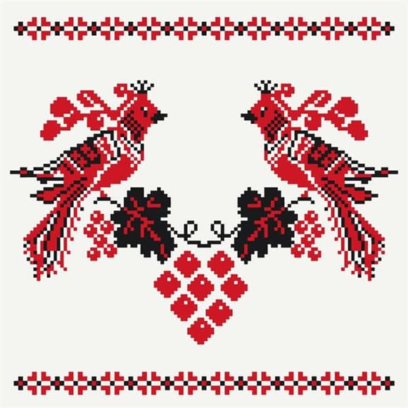 Картина за номерами ArtCraft Весільний орнамент 30х30 см (13037-AC)