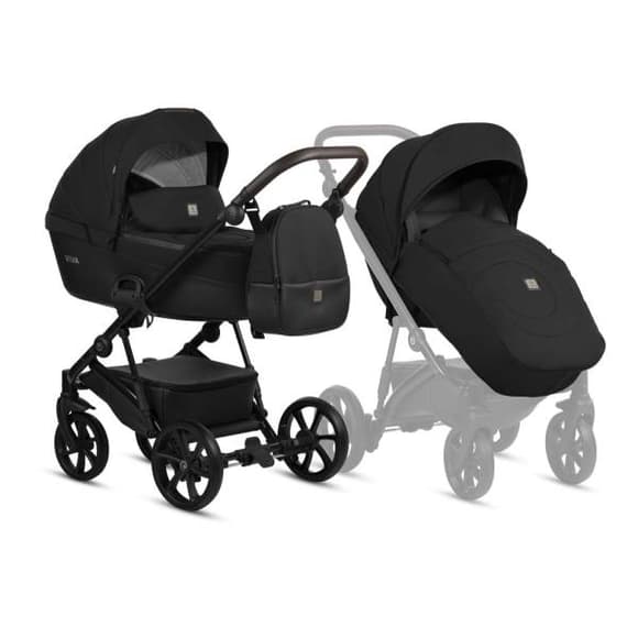 Універсальна коляска 2 в 1 Tutis Viva5 Essential чорний (1452070)