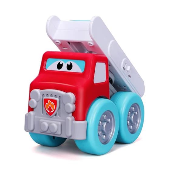 Игрушечная пожарная машинка BB Junior Drive and Rock с лестницей-синтезатором со звуком (16-89033)