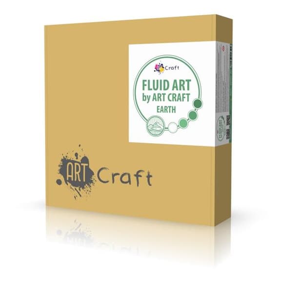Набір для творчості Art Craft Fluid Art Земля (16504-AC)