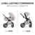 Универсальная коляска 2 в 1 Hauck Walk N Care беж евый (16546-1)