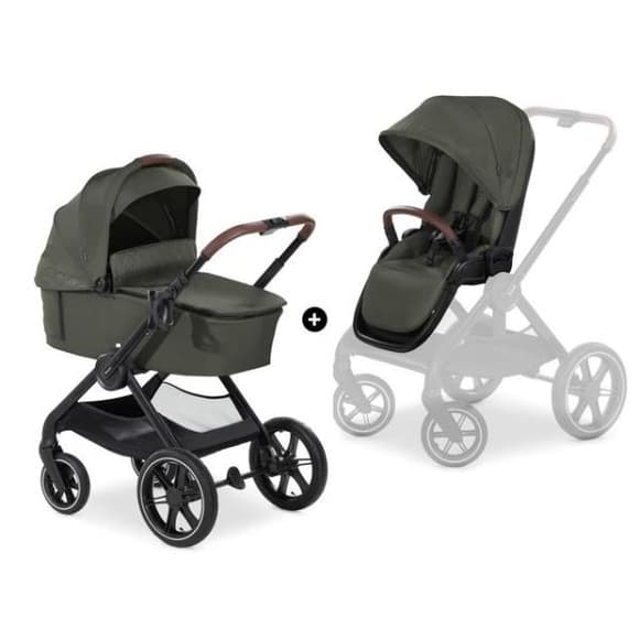 Універсальна коляска 2 в 1 Hauck Walk N Care Air темно-оливковий (16549-2)