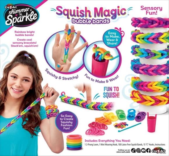 Набір для виготовлення браслетів Cra-Z-Art Squish Magic Bubble Bands (17343CRA)