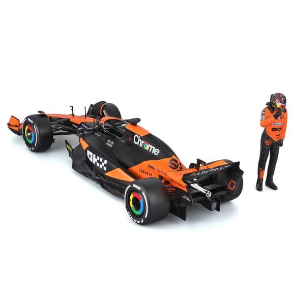 Автомодель з фігуркою - MCLAREN MCL38 (1:24) (18-28040)
