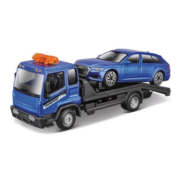 Набор Bburago Эвакуатор с автомоделью Audi A6 Avant 1:43 (18-31418)