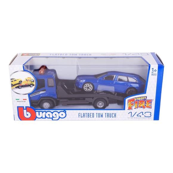 Набор Bburago Эвакуатор с автомоделью Audi A6 Avant 1:43 (18-31418)
