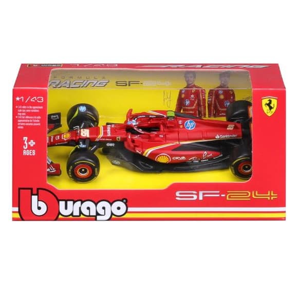 Автомодель - FERRARI RACING - SF-24 (1:43) (18-36844)