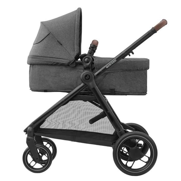 Універсальна коляска 3 в 1 Maxi-Cosi Zelia S Trio з автокріслом CabrioFix S i-Size та сумкою темно-сірий (1996551110)