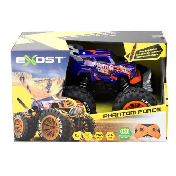 Машинка на радиоуправлении Exost Phantom Force 1:16 фиолетовый (20289)