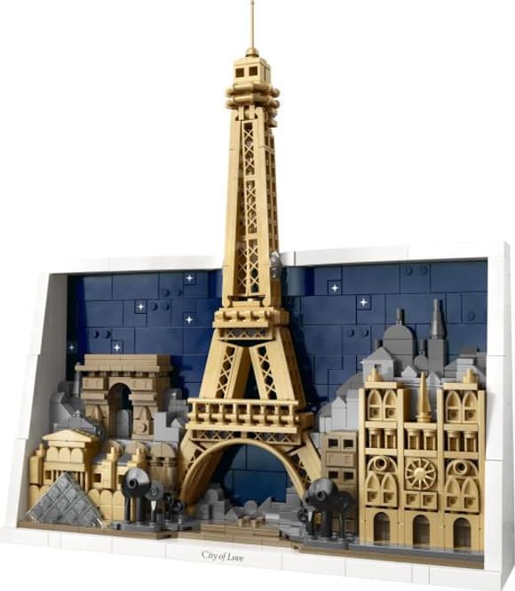 Конструктор LEGO Architecture Париж — місто кохання 958 Деталей ( 21064 )