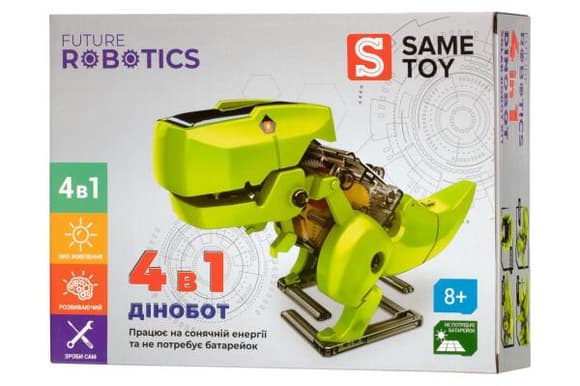 Набор для исследований Same Toy Динобот 4 в 1 на солнечной батарее (2125UT)