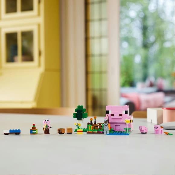 Конструктор LEGO Minecraft Будинок для поросят 238 деталей (21268)