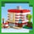Конструктор LEGO Minecraft Дом из взрывчатки в джунглях 287 деталей (21275)