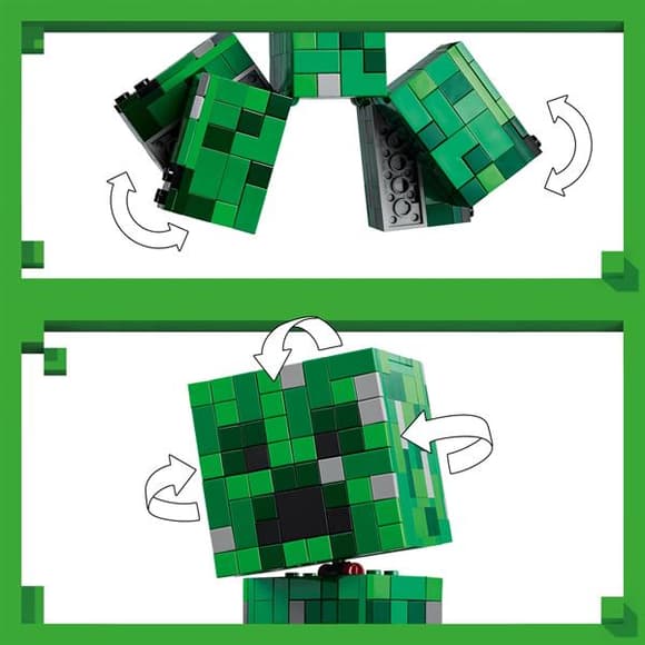 Конструктор LEGO Minecraft Кріпер 665 деталей (21276)