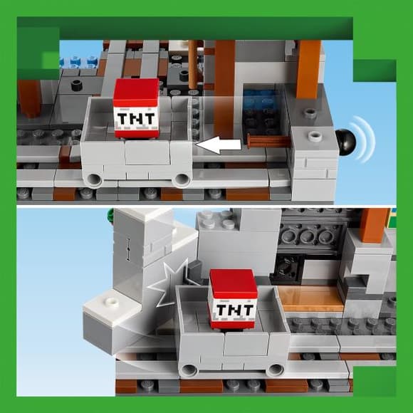 Конструктор LEGO Minecraft Шахта Кайло 530 деталей (21277)