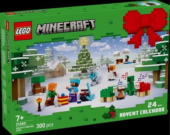 Конструктор LEGO Minecraft Адвент календар 2025  (21280)