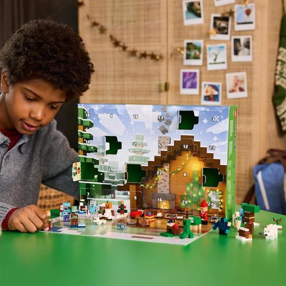 Конструктор LEGO Minecraft Адвент календар 2025  (21280)