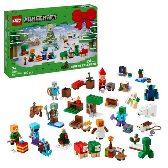 Конструктор LEGO Minecraft Адвент календар 2025  (21280)