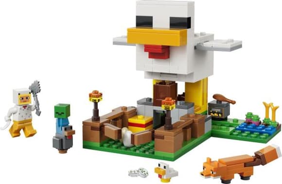 Конструктор LEGO Minecraft Куриная ферма 233 Детали  (21585)