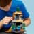 Конструктор LEGO Minecraft Підземелля зомбі 284 Деталі (21587)