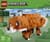 Конструктор LEGO Minecraft Лиса 497 Деталей (21588)