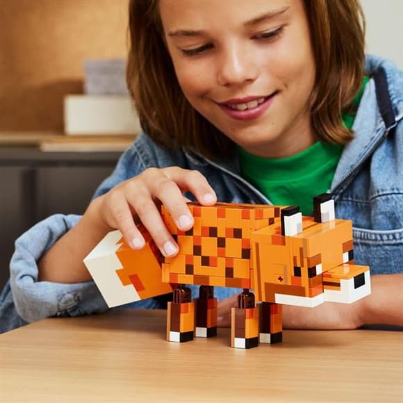 Конструктор LEGO Minecraft Лисиця 497 Деталі (21588)