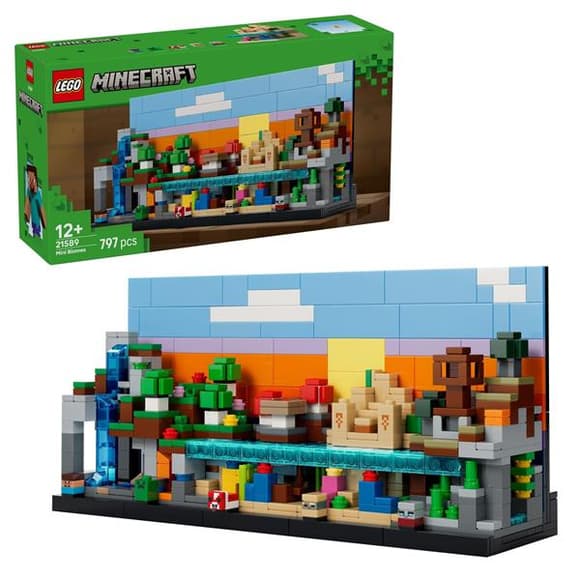 Конструктор LEGO Minecraft Мінібіоми 797 Деталі ( 21589 )