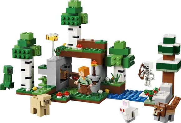Конструктор LEGO® Minecraft® Пригода першої ночі Конструктор, 301 деталь (21593)