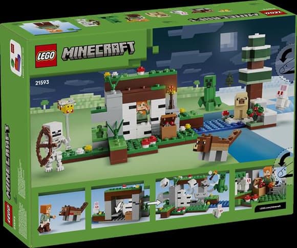 Конструктор LEGO® Minecraft® Приключение первой ночи Конструктор, 301 деталь (21593)