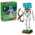 Конструктор LEGO® Minecraft® Скелет Геймерский декор, 502 детали (21594)