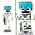 Конструктор LEGO® Minecraft® Скелет Геймерский декор, 502 детали (21594)