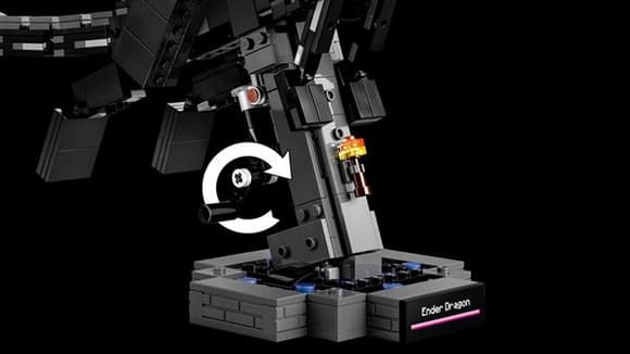 Конструктор LEGO® Minecraft® Дракон Края Декор по видеоигре, 710 деталей (21595)