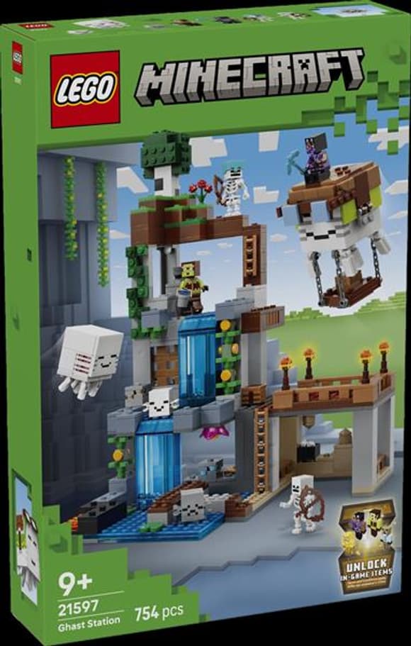 Конструктор LEGO® Minecraft™ Станция хозяев Геймерская игрушка для сюжетной игры, 754 детали (21597)
