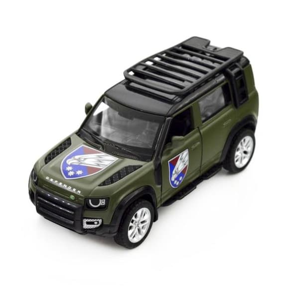 Автомодель TechnoDrive Шеврони героїв Land Rover Defender 110 25 ОПДБр 1:43 (250289M)