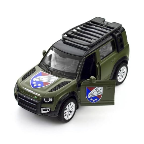 Автомодель TechnoDrive Шеврони героїв Land Rover Defender 110 25 ОПДБр 1:43 (250289M)