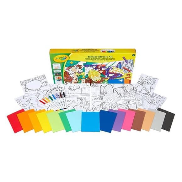 Набір для стікерної мозаїки Crayola Kits Deluxe Красиві тваринки (256473.006)