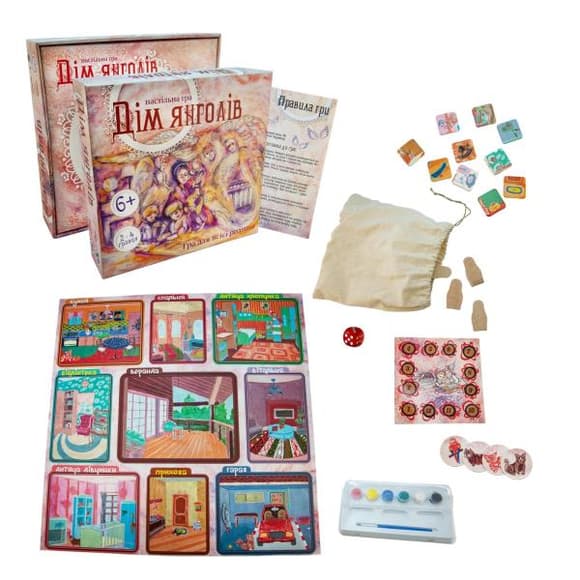 Настольная игра Strateg Дом ангелов на укр. языке (30101)